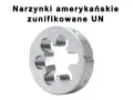 Stalowa głowica do gwintowania z nacięciami. Zastanawiasz się, jaki gwint 7/16 ile to mm? To narzędzie pomoże Ci to sprawdzić.