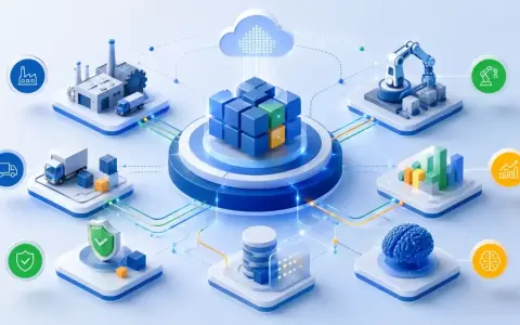 Wdrożenie SAP integruje produkcję, logistykę, dane i analizę, tworząc inteligentny system.
