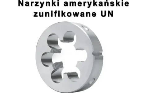 Stalowa głowica do gwintowania z nacięciami. Zastanawiasz się, jaki gwint 7/16 ile to mm? To narzędzie pomoże Ci to sprawdzić.