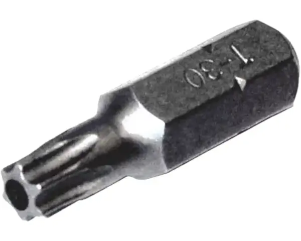 Torx z dziurką, rozmiar T-30, niezbędny do precyzyjnych prac.